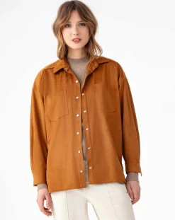 Surchemise Cybele tabac