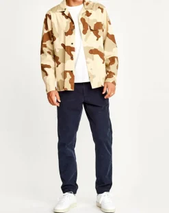 Surchemise Geko camouflage beige/marron