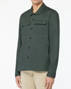 Surchemise Regular Fit Worker verte