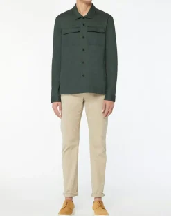 Surchemise Regular Fit Worker verte