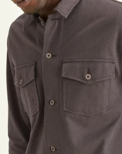 Surchemise Smart 360 Flex Relaxed prune foncé