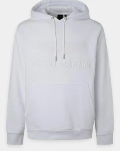 Sweat à capuche Aston Martin Racing blanc