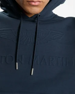 Sweat à capuche Aston Martin Racing bleu marine