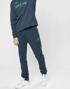 Sweat à capuche Aston Martin Racing bleu marine/vert