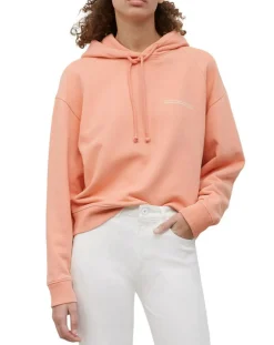 Sweat à capuche Coton Bio rose