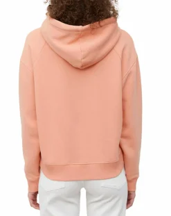 Sweat à capuche Coton Bio rose