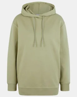 Sweat à capuche en Coton Bio Bahut kaki clair