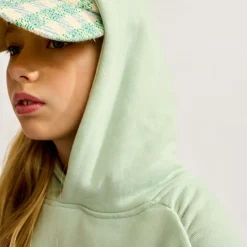 Sweat à capuche Flounce opale