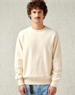 Sweat 100% Coton organique Flake sable