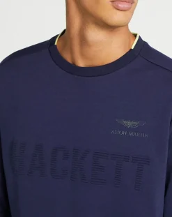 Sweat Aston Martin Racing bleu marine