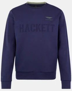 Sweat Aston Martin Racing bleu marine