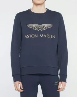 Sweat Aston Martin Racing bleu marine