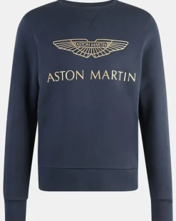 Sweat Aston Martin Racing bleu marine
