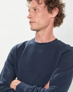 Sweat Aston Martin Racing Embossé bleu