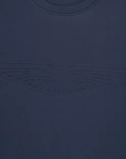 Sweat Aston Martin Racing Embossé bleu