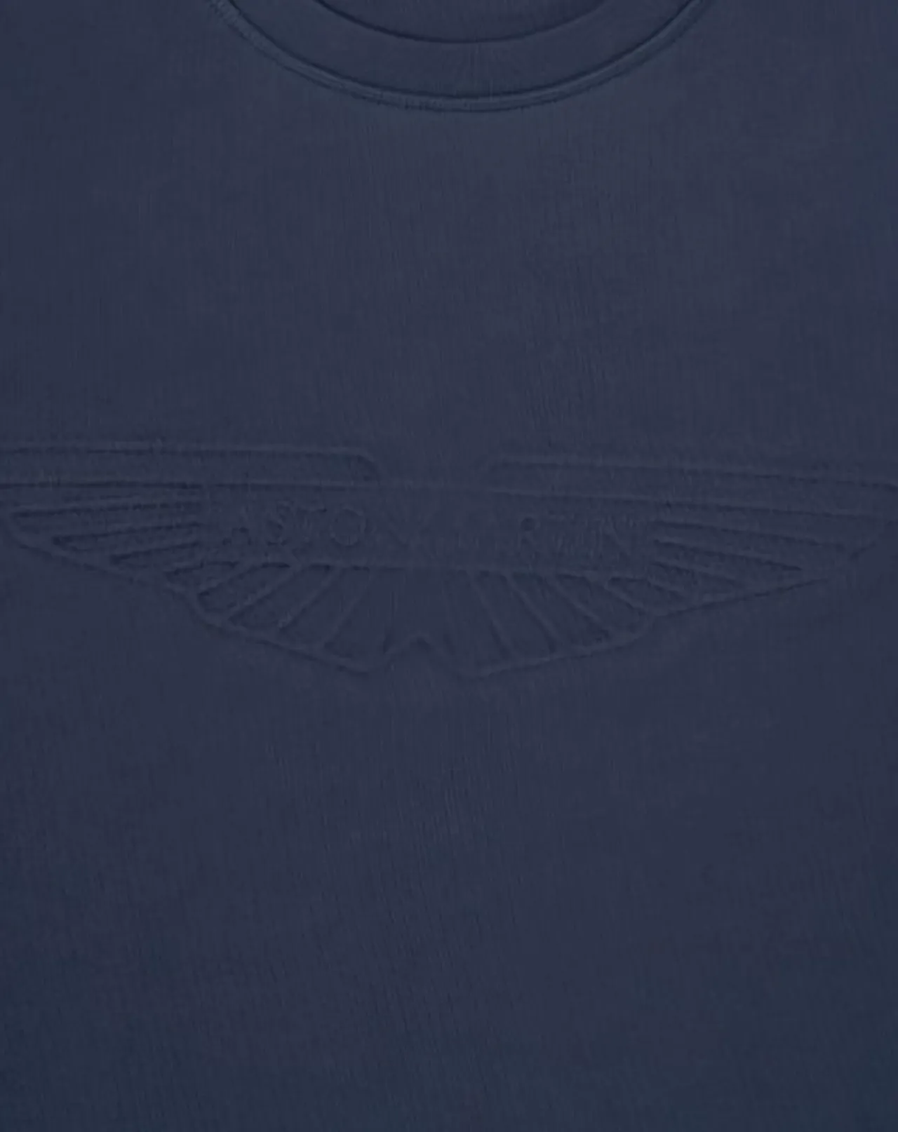 Sweat Aston Martin Racing Embossé bleu