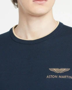 Sweat Aston Martin Racing bleu marine