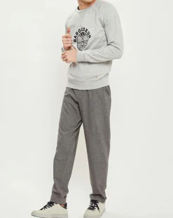 Sweat col rond Darney gris