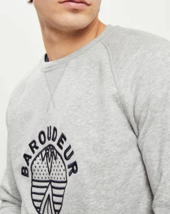 Sweat col rond Darney gris