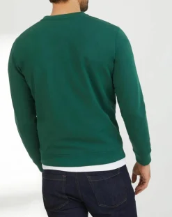 Sweat col rond vert
