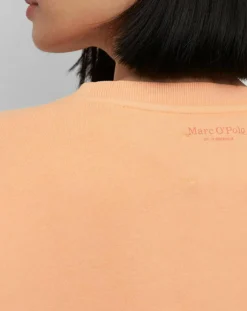 Sweat Crew Neck Coton Bio orange clair