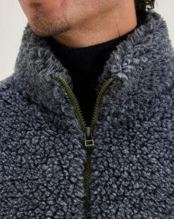 Sweat en fausse fourrure Jordie anthracite