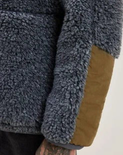 Sweat en fausse fourrure Jordie anthracite