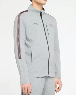 Sweat Galon Aston Martin Racing gris chiné