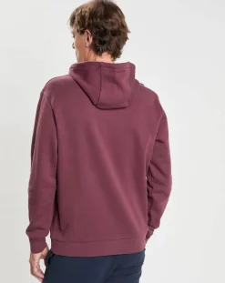 Sweat Hoodie Aston Martin Racing Embossé bordeaux