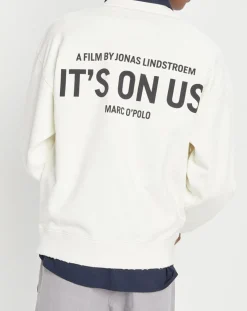 Sweat It'S On Us Print écru