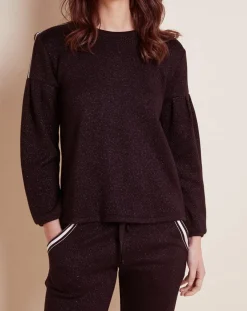 Sweat Maille Love noir