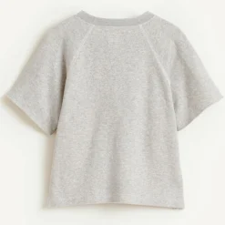 Sweat Mazi en Coton manches courtes gris