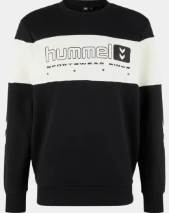 Sweat Musa en Coton bicolore noir/blanc