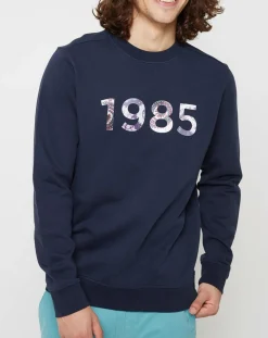 Sweat Sparte 1985 Liberty bleu marine