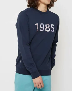 Sweat Sparte 1985 Liberty bleu marine