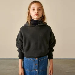 Sweat Vasso en Coton à capuche anthracite