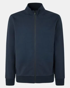 Sweat zip montant Sport bleu marine