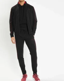 Sweat zippé col montant noir