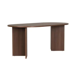 Table à manger Sablin noyer - 180x75x89.5 cm
