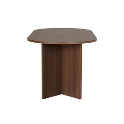 Table à manger Sablin noyer - 180x75x89.5 cm