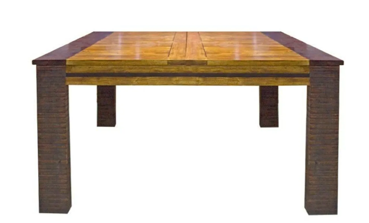 Table a manger carrée 140 cm Acacia Moon Marron - 140x140x76 cm