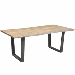 Table a manger en bois Acacia Forest Brut - 200x100x76 cm