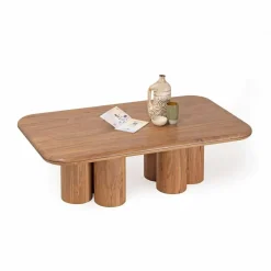 Table basse 140 cm Acacia Maglan Marron - 140x80x45 cm