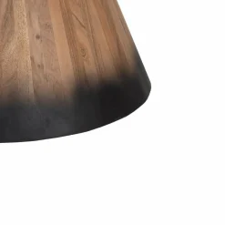 Table basse bois ronde 70 cm Acacia Dimona Naturel - 70x70x40 cm