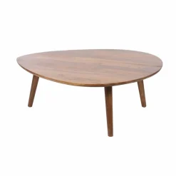 Table basse losange 117X105X40 en manguier massif Marron - 117x105x40 cm