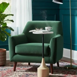 Table d'appoint pour canapé Mango Madsoni Naturel - 24x24x56 cm