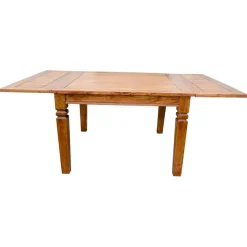 Table de repas carré marron - 115x115x76 cm