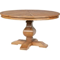 Table ronde manguier solaris naturel - 135x135x76 cm