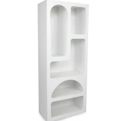 Étagère à livres Vénus blanche - 60x150x32 cm