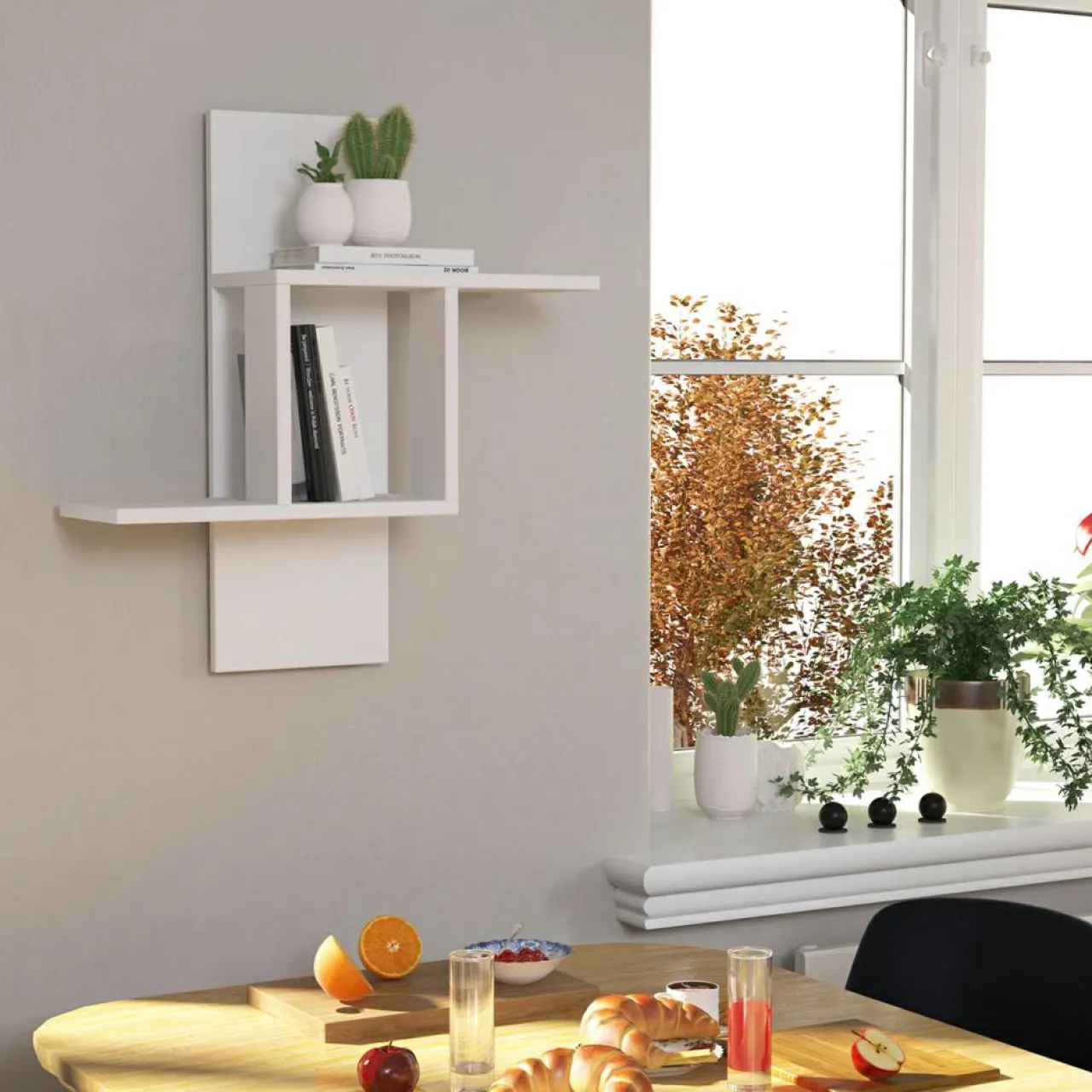 Étagère Mill blanche - 20x64x70 cm